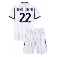 Inter Milan Henrikh Mkhitaryan #22 Vieras Peliasu Lasten 2026-27 Lyhythihainen (+ Lyhyet housut)